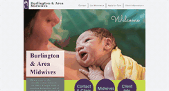 Desktop Screenshot of burlingtonmidwives.com